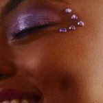 wear rhinestones makeup